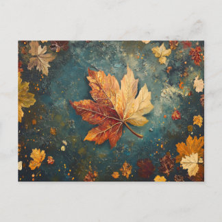Autumn Leaves Postcard