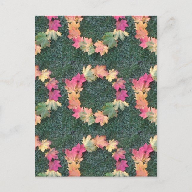 Autumn Leaves Postcard (Front)