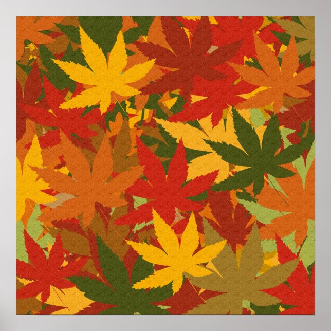 Autumn Leaves Poster (Front)