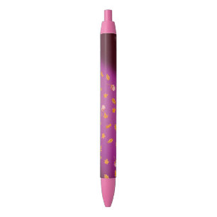 Autumn Leaves & Roses Musical Notes Pen