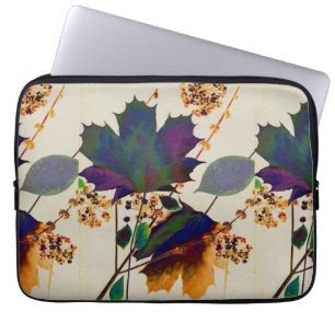 Autumn Leaves Royal Colours Electronics Bag