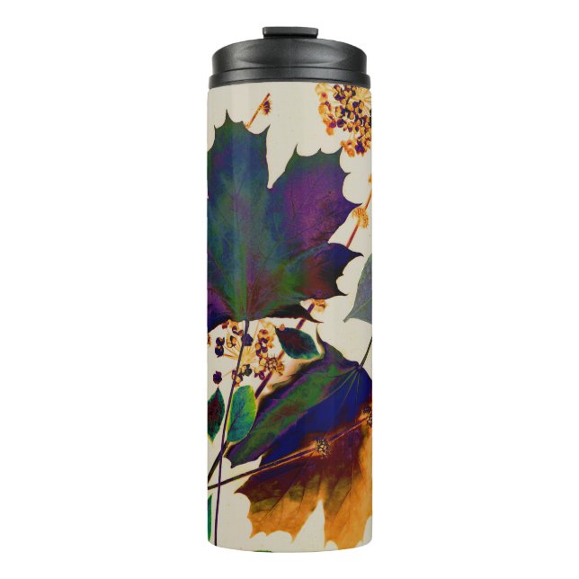 Autumn Leaves Royal Colours Thermal Tumbler (Front)