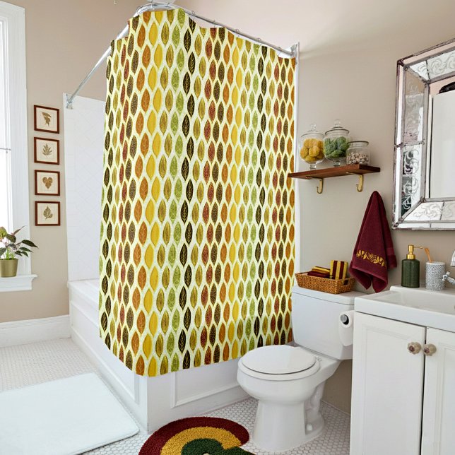 Autumn leaves shower curtain (Creator Uploaded)