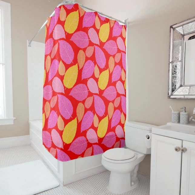 Autumn leaves . shower curtain (In Situ)