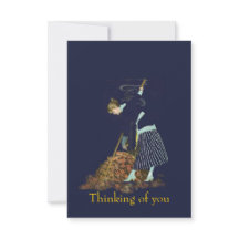 Autumn Leaves Small Card
