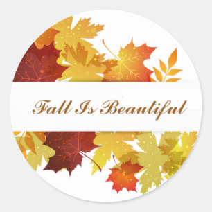 Autumn Leaves Stickers