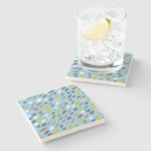 Autumn Leaves Stone Coaster