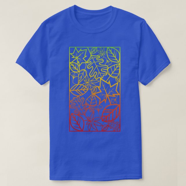 Autumn Leaves T-Shirt (Design Front)