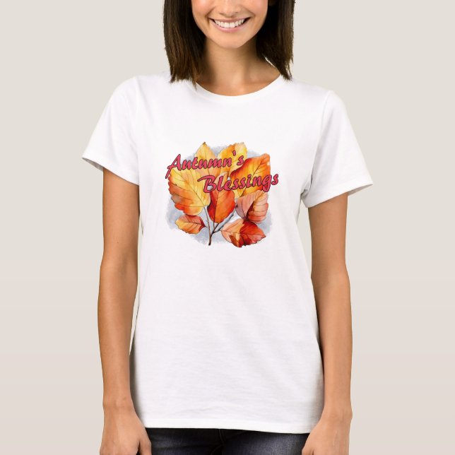 Autumn Leaves  T-Shirt (Front)