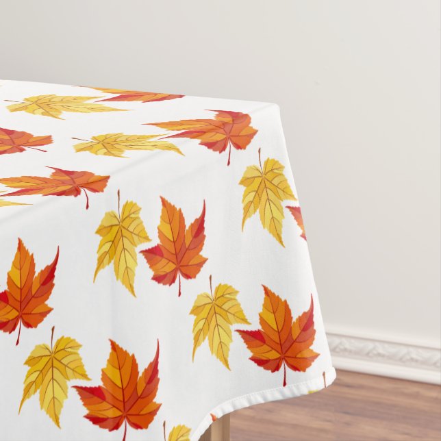 Autumn Leaves Tablecloth (In Situ)