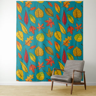Autumn leaves tapestry