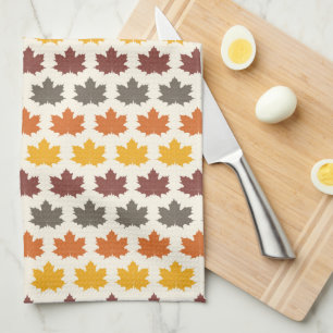 Autumn Leaves Tea Towel