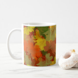 Autumn Leaves Thanksgiving Coffee Mug