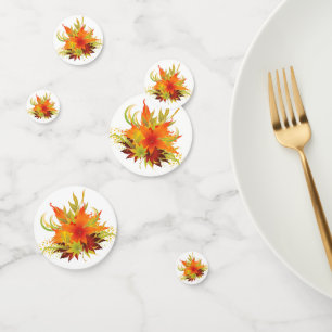 Autumn Leaves Thanksgiving Confetti