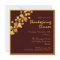 Autumn Leaves Thanksgiving Dinner Invitation