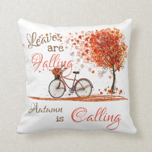 Autumn Leaves Throw Pillow Home Decor