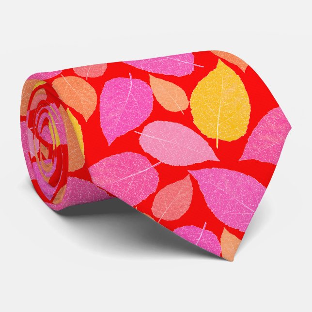 Autumn leaves . tie (Rolled)