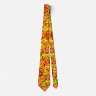 Autumn Leaves Tie