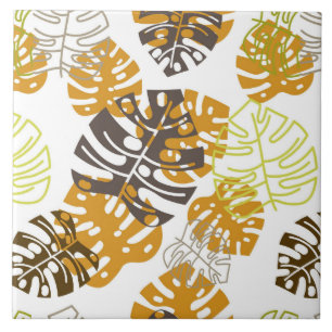 autumn leaves tile