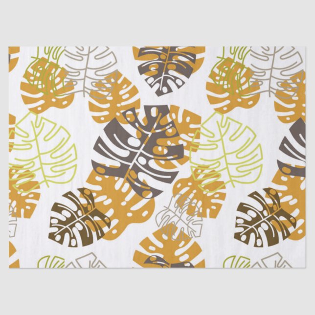 autumn leaves tissue paper (Front)