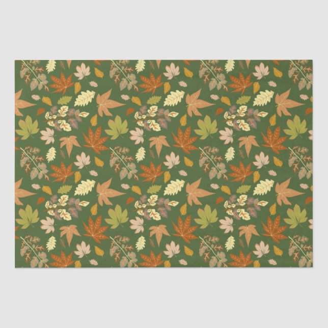 Autumn Leaves Tissue Paper (Front)