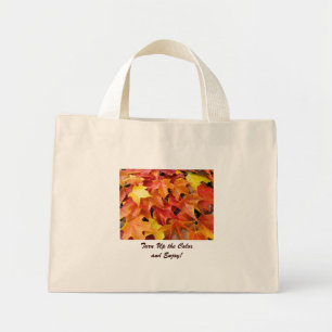 Autumn Leaves Tote bag Turn Up the Colour Enjoy