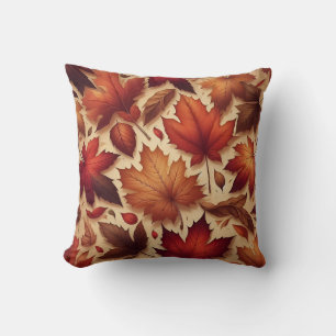 Autumn Leaves Wall Art Cushion