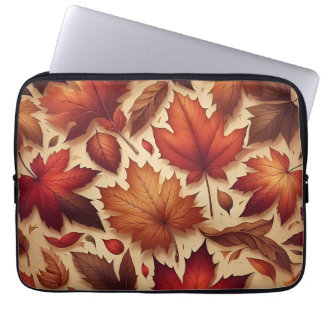 Autumn Leaves Wall Art Laptop Sleeve