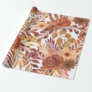 Autumn Leaves Wrapping Paper