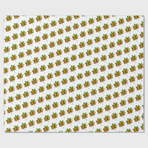 Autumn Leaves Wrapping Paper