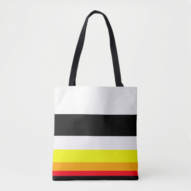 Autumn lines tote bag (Front)