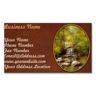 Autumn - Live stream Magnetic Business Card