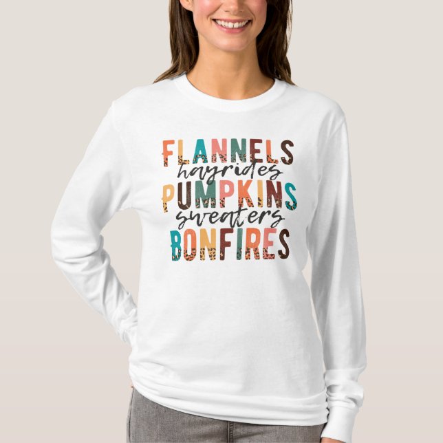 Autumn Long Sleeve Tshirt (Front)