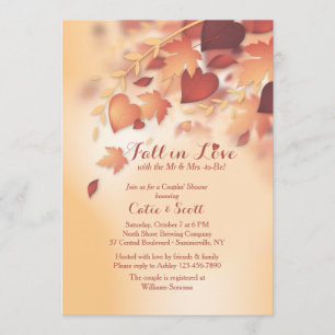 Autumn Love Invitation