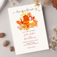 Autumn Love Lemon Fall Tea Party Wedding