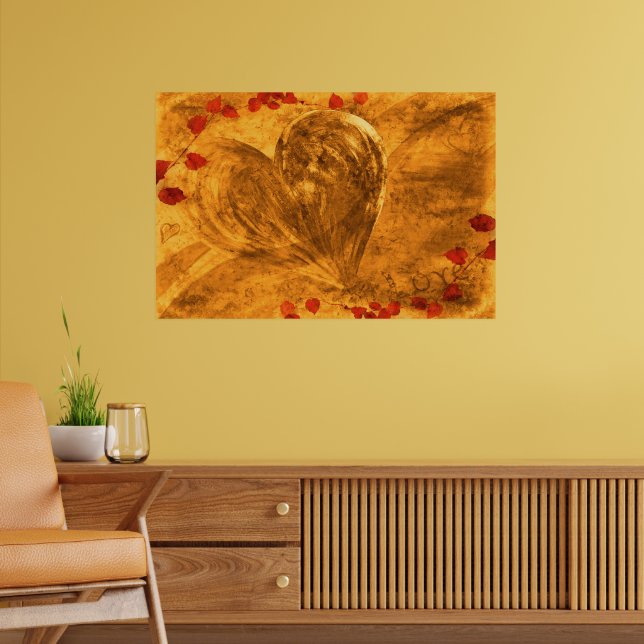 Autumn Love Poster (Living Room 2)