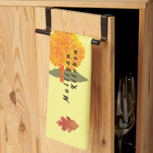Autumn Love Tea Towel