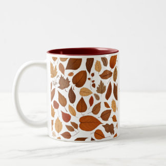 Autumn love  Two-Tone coffee mug