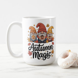 Autumn Magic Gnomes Coffee Mug