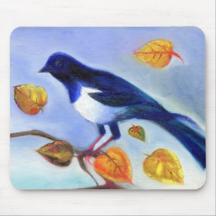 Autumn Magpie 2012 Mouse Pad