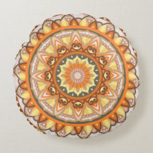 Autumn Mandala Cosy Fall Boho Autumn Orange