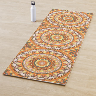 Autumn Mandala Yoga Mat