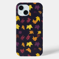 Autumn Maple Leaves Pattern