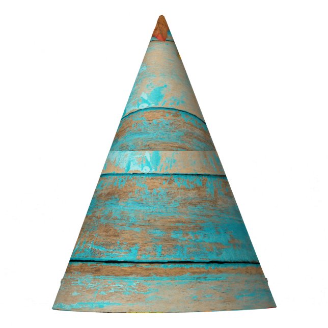 Autumn Maple: Pinecone Nature Frame. Party Hat (Front)