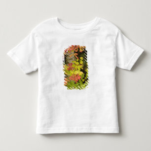 Autumn maple trees and birch tree, White Toddler T-Shirt
