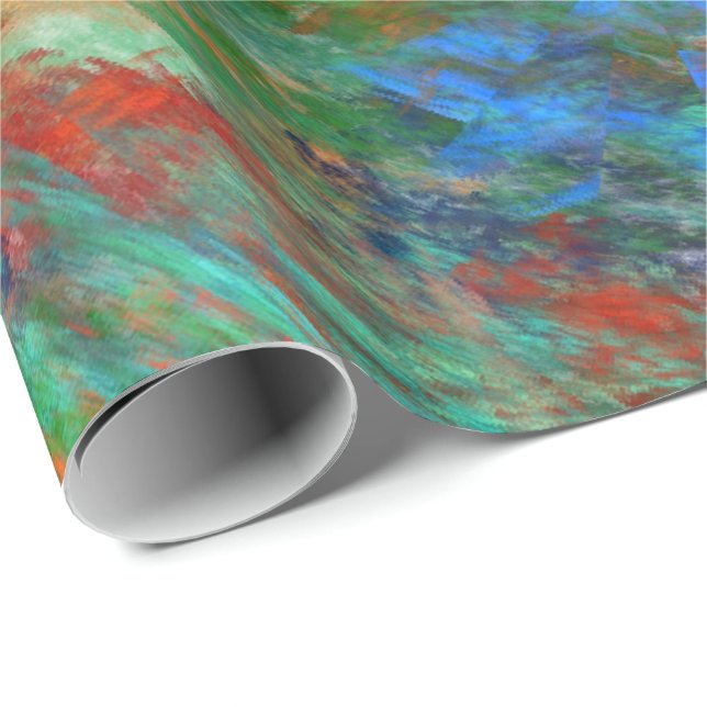 Autumn Marble Wrapping Paper (Roll Corner)