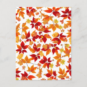 Autumn Midnight Postcard