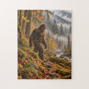 Autumn Mist Bigfoot Puzzle