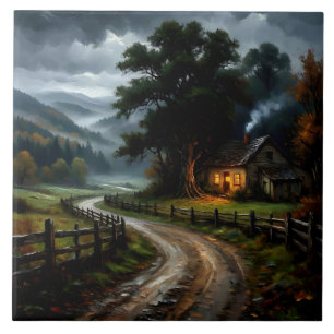Autumn Mists Ceramic Tile