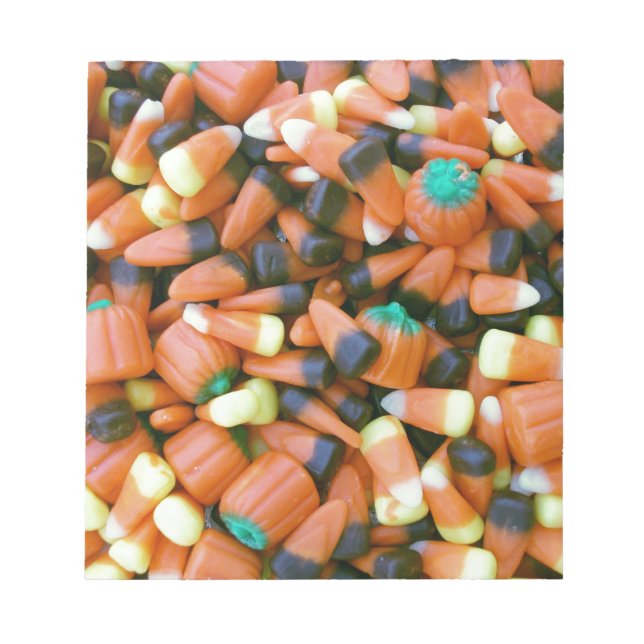 Autumn MIx Candy Corn Notepad (Front)